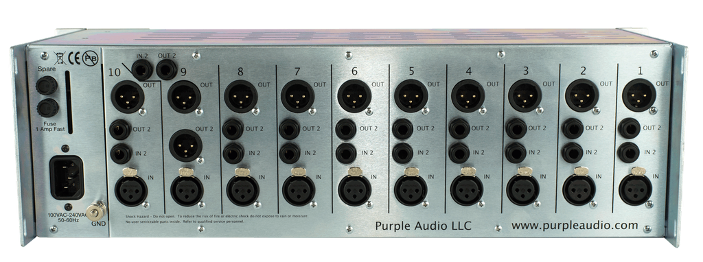 Purple Audio Sweet Ten Rack