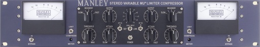 Manley Stereo Variable Mu® Mastering Version with T-Bar Mod option